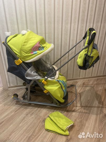 Коляска санки Ника 7