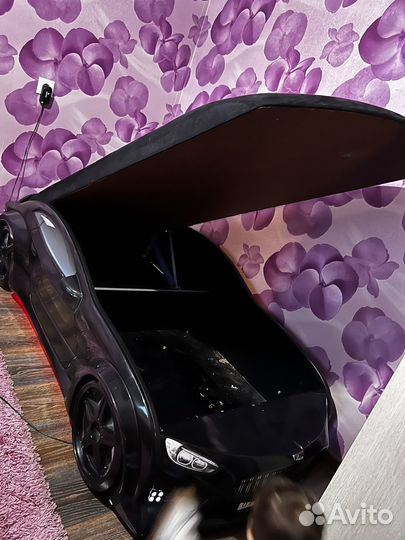 Кровать BMW с подсветкой