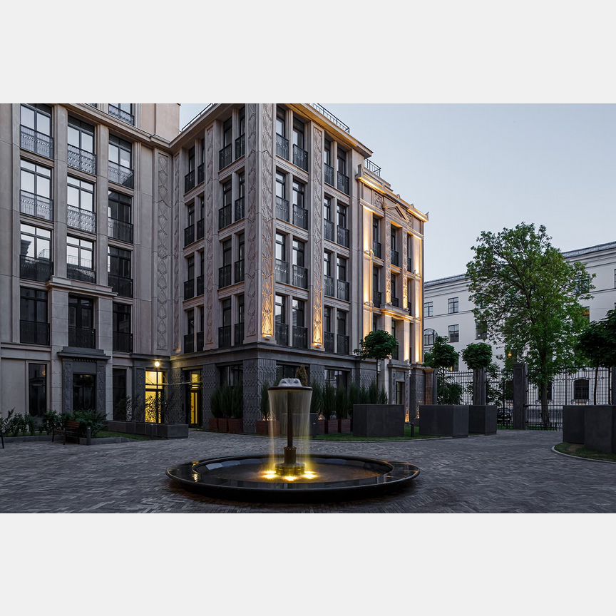 2-к. квартира, 128,4 м², 1/7 эт.