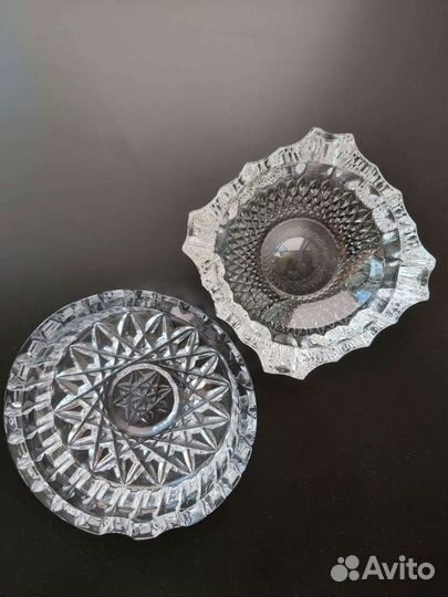 Хрустальная пепельница