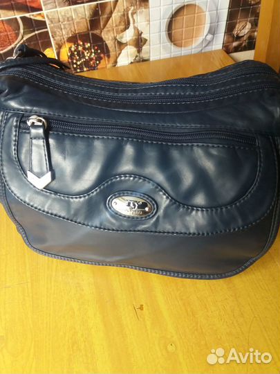 Сумка темно-синяя