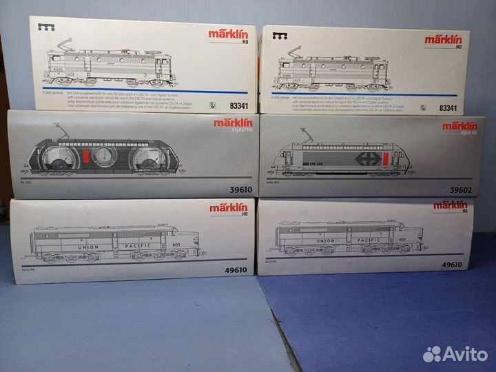 Железная дорога, Локомотивы 1/87 marklin