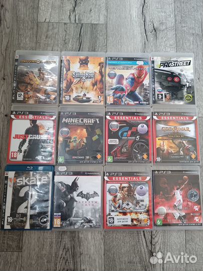 Диски на playstation 3