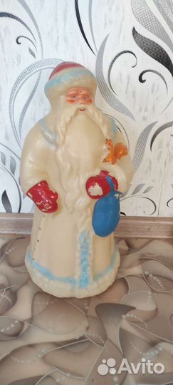 Дед мороз с белкой и снегурочка СССР