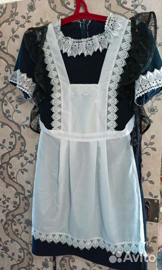 Школьный фартук и платье