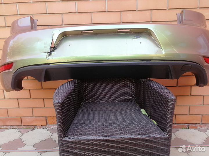 Диффузор заднего бампера на Golf 6 GTI