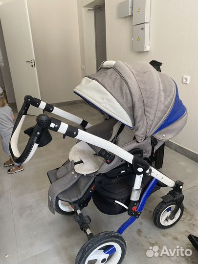 Коляска 2 в 1 adamex aspena