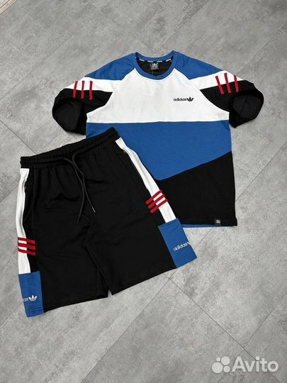 Костюм Adidas шорты+футболка