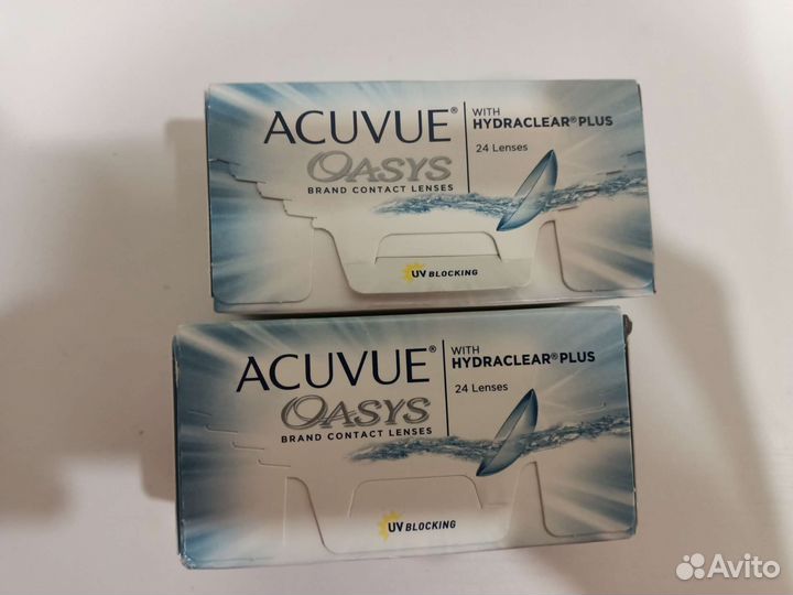 Контактные линзы acuvue oasys D -5.5, BC 8.4