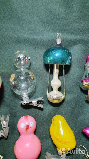 Елочные фигурки. СССР