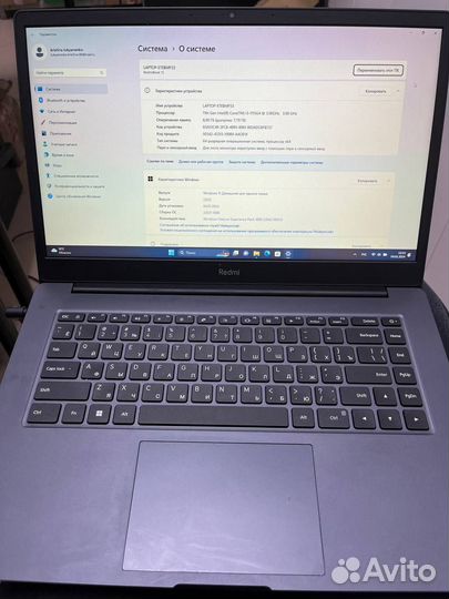 Ноутбук xiaomi RedmiBook 15 id 149481