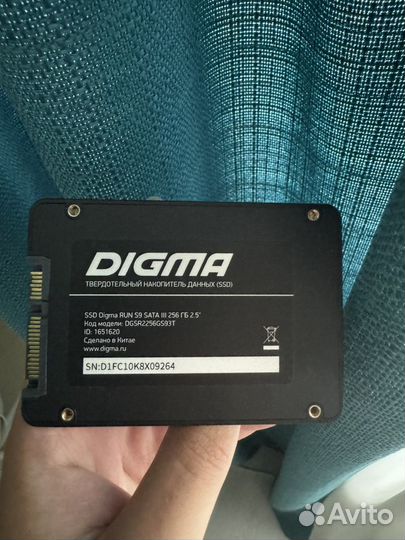 Digma ssd 256gb