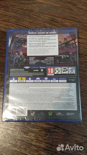 Новый диск Wolfenstein Youngblood Deluxe игра ps4