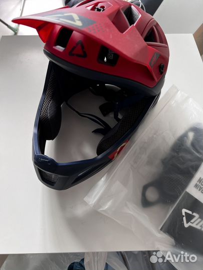Leatt mtb 3.0 шлем фулфэйс