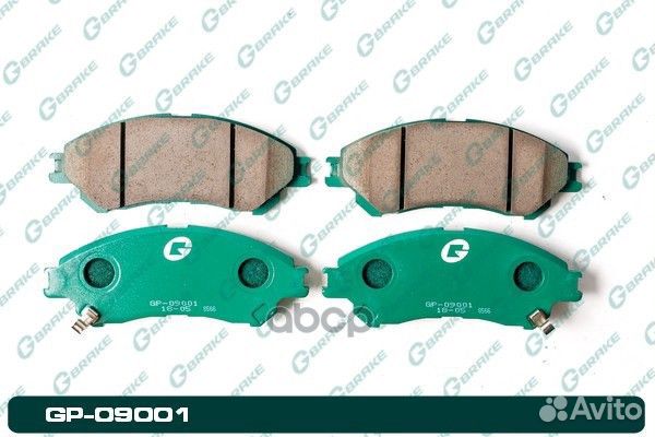 Колодки G-brake GP-09001 GP-09001 gbrake