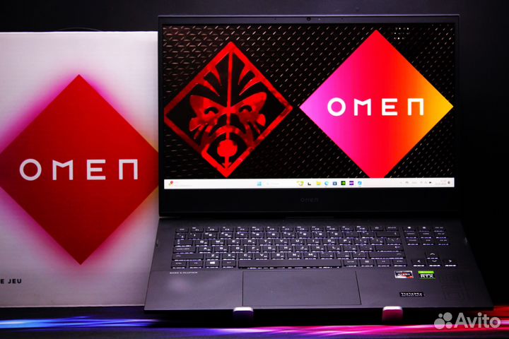 Топовый игровой HP Omen/ Ryzen 7/ RTX3070/ 144Hz