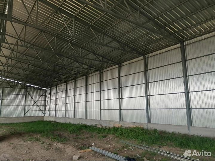 Производство ангаров складов навесов