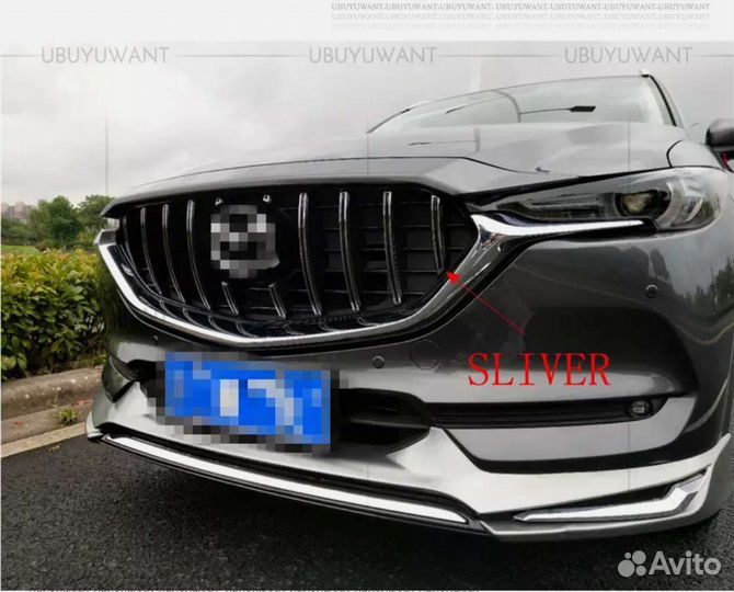 Решетка на Mazda CX-5 KF с 2017г.в