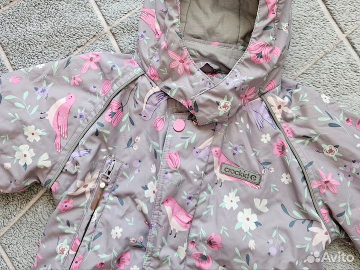 Комбинезон демисезонный crockid 92 98 для девочки