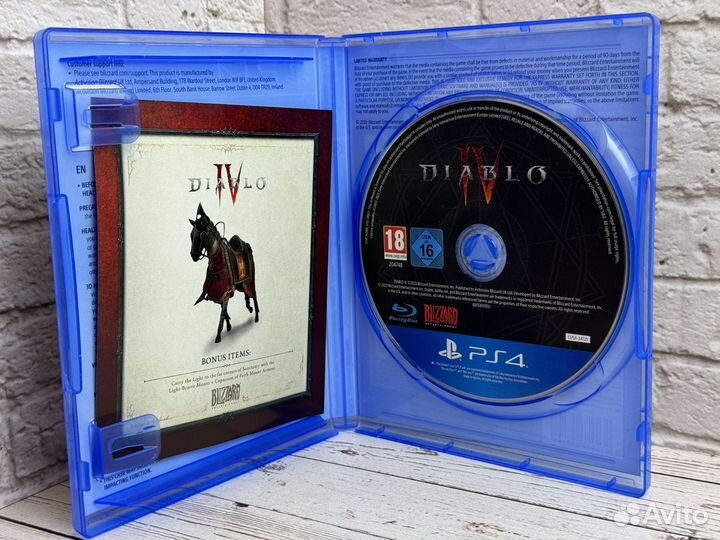 Игра Diablo 4 (IV) для PS4 cusa 34721 на Русском