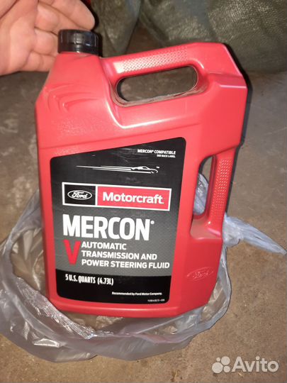 Масло трансмиссионное форд Mercon V