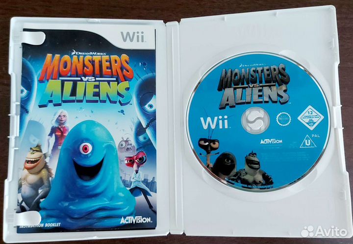 Monstersvs.Aliens wii