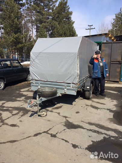 Двухосный прицеп