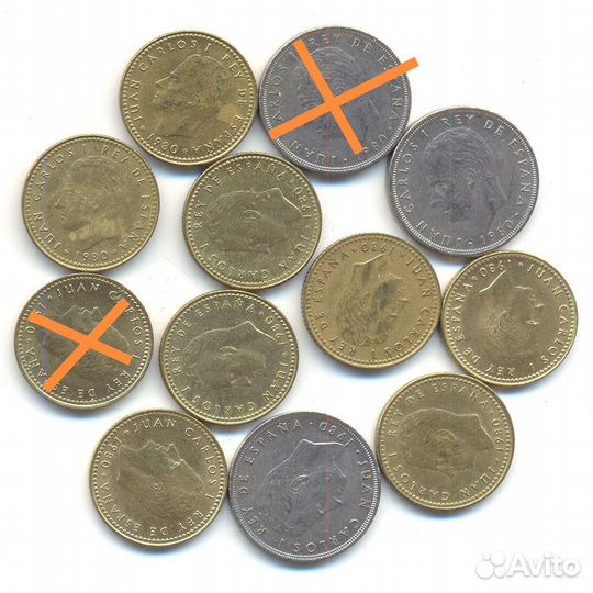 Монеты Испании