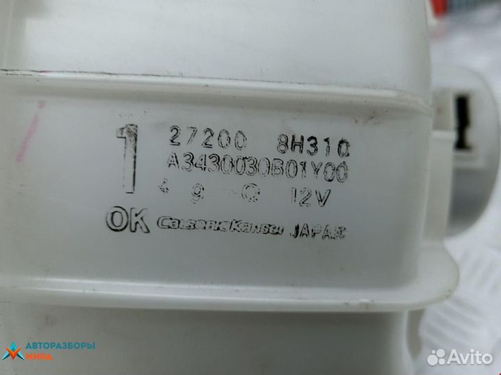 Моторчик печки Nissan X-Trail T30 рест. 2006