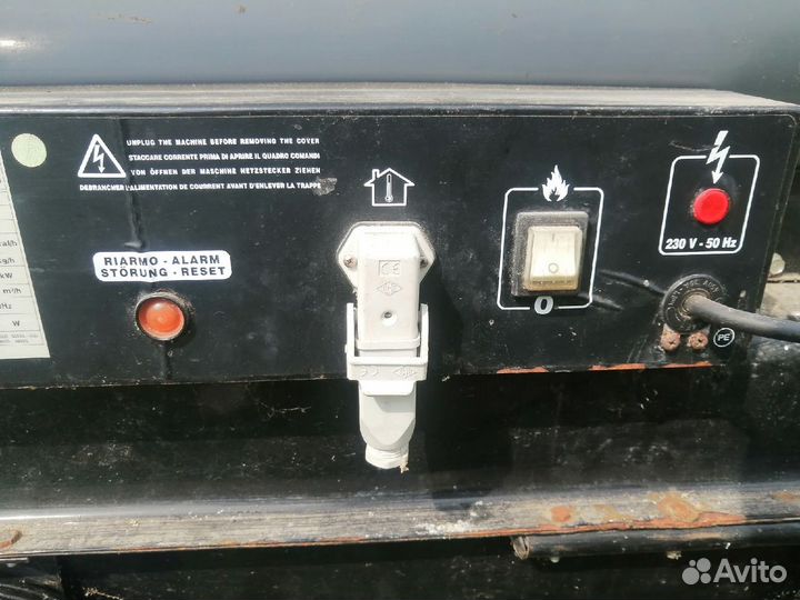 Тепловая пушка электрическая бу