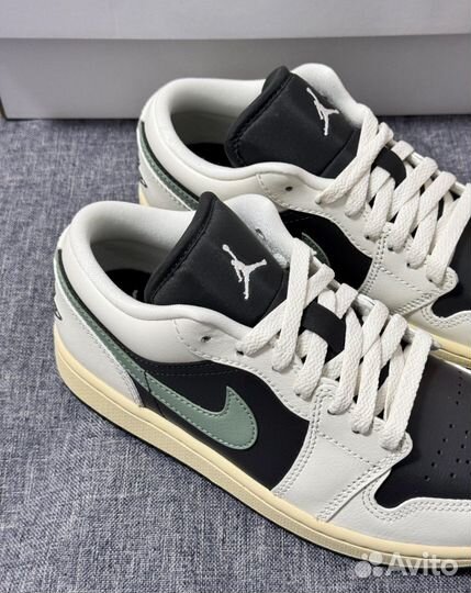 Кроссовки Nike Air Jordan low 1 Jade smoke