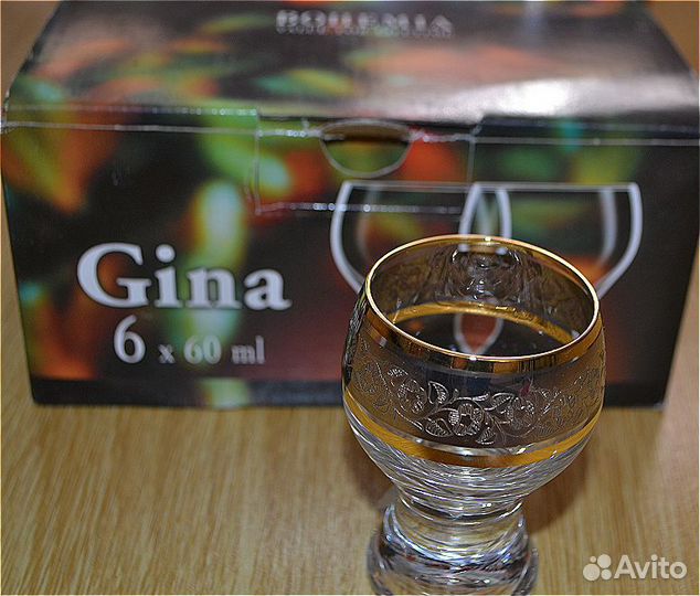 Новые наборы бокалов и рюмок 