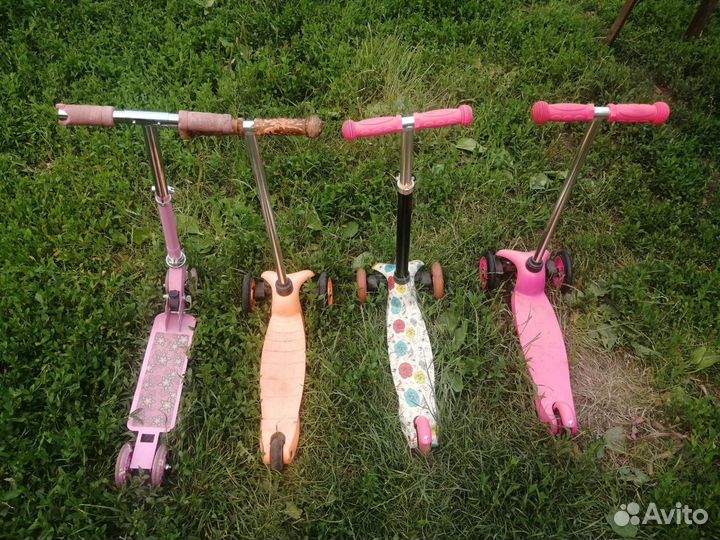 Самокат детский двухколесный бу