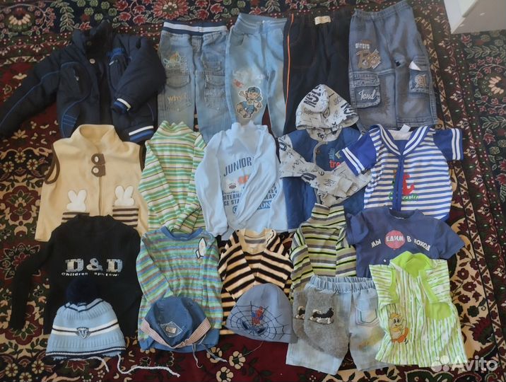 Вещи пакетом на мальчика 2-3 года