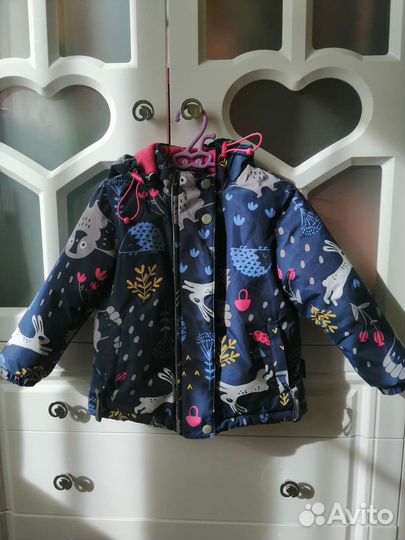 Зимняя куртка на девочку Crockid размер 92-98