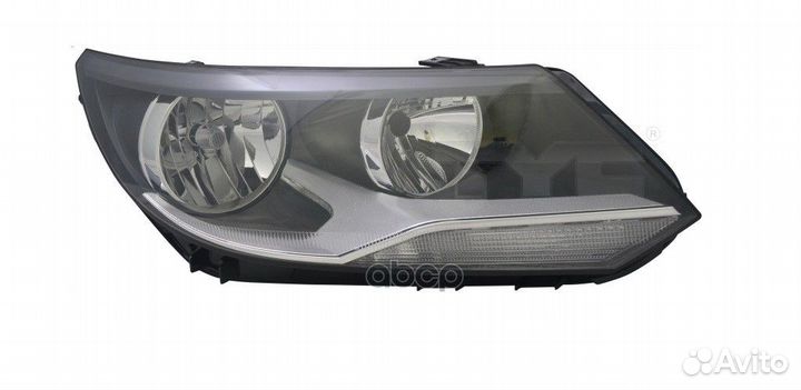 Фара правая volkswagen tiguan 2011- electric
