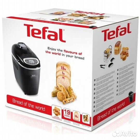 Хлебопечка Tefal Bread of the world PF611838