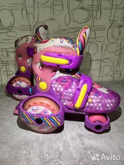 Ролики раздвижные Rush Action 26-29