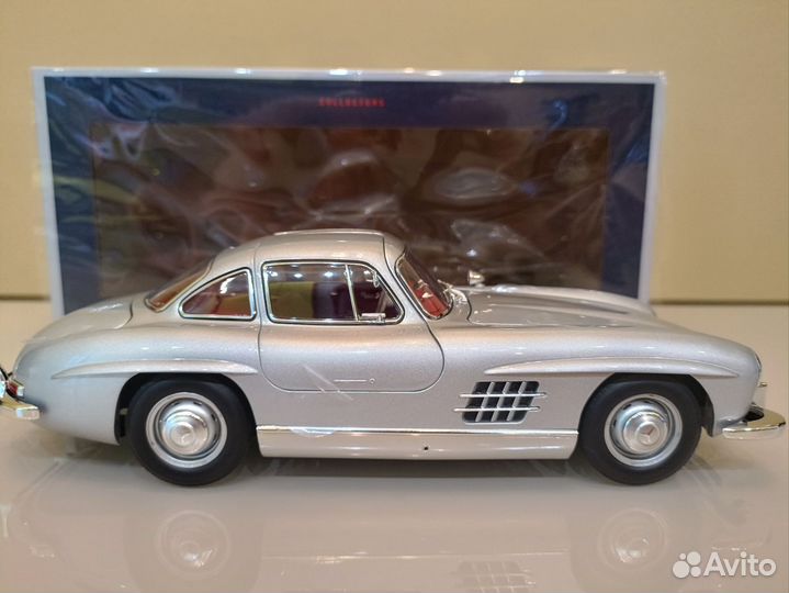 Mercedes SL 300 W198 (54-63г) Серебро 1:18