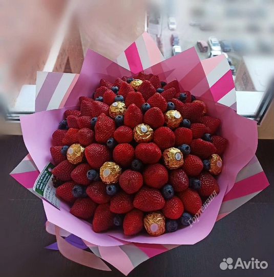 Съедобные букеты из фруктов