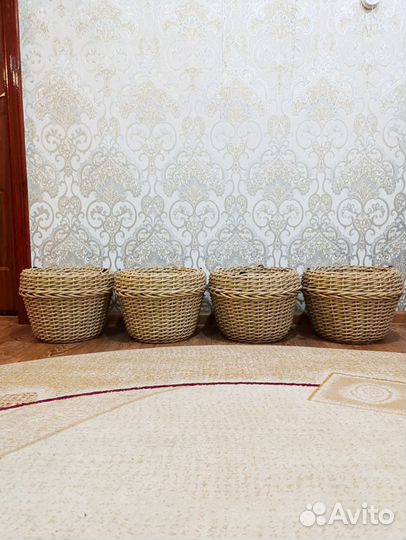 Кашпо из ротанга 12 литров