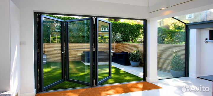 Алюминиевые двери офисные от производителя