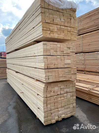 Доска обрезная 50х150х6000мм с доставкой