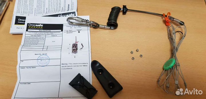 Страховка против падения предметов dropsafe