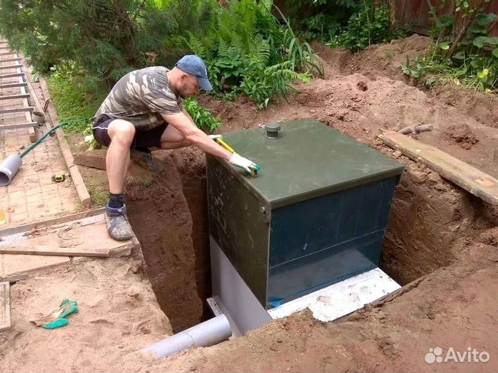 Автономная канализация. Монтаж септика под ключ