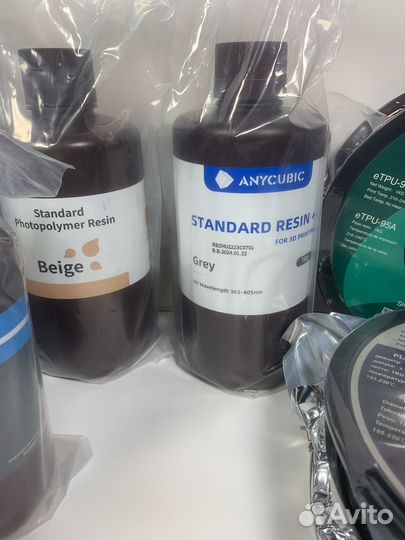 Смола пластик для 3D принтера набор