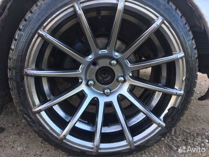 Литые диски r18 5x114.3 с резиной