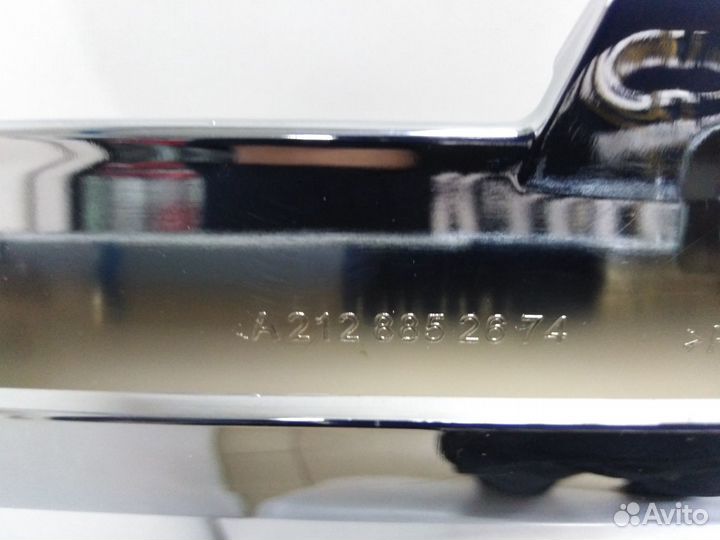 Комплект хрома бампера Mercedes w212 AMG рест E212