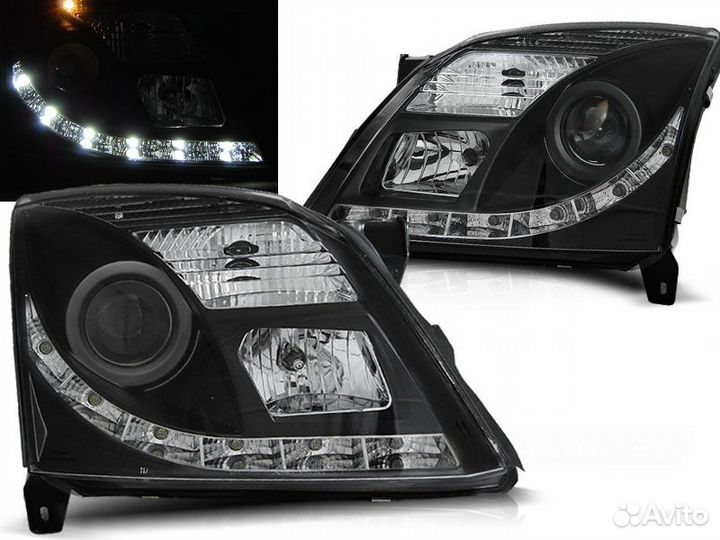 Opel Vectra C (02-05) Фары с Дхо lpop78