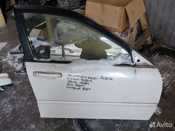 Дверь передняя правая Honda Accord 6